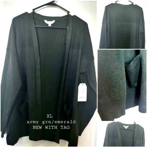 XL Time and Tru Women's Cardigan